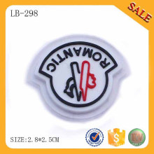 LB298 Logo personnalisé écologique patch pvc bagages